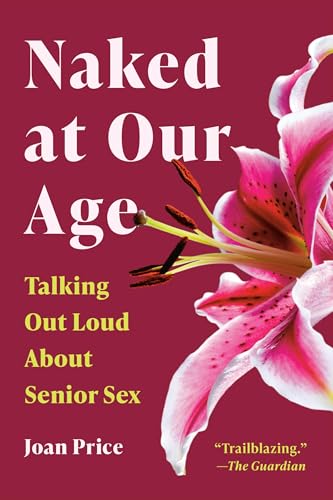 Book cover with white text and a pink lily on a red background.