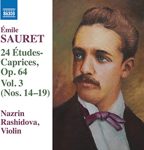 Nazrin Rashidova - Emile Sauret: 24 Etudes Caprices Vol. 3 (Nos. 14-19) [CD]