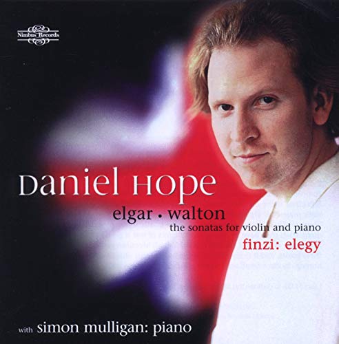 Hope/mulligan - Edward Elgar, William Walton: Sonata for violin & piano Op. 82, Sonata for violin & piano [CD]