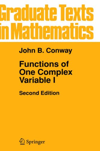Functions of One Complex Variable: v. 1 (Graduate Texts in Mathematics): 11