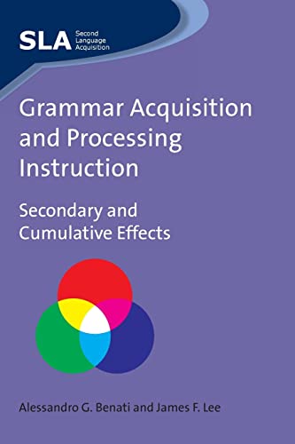 Book cover: “Grammar Acquisition and Processing Instruction” with colorful circles.