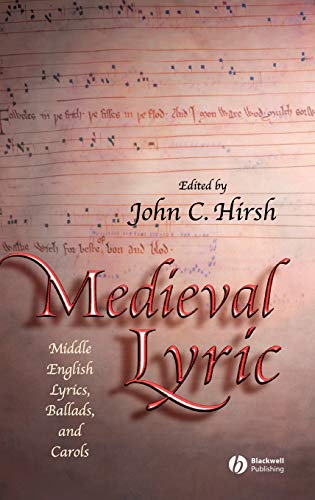 Medieval Lyric: Middle English Lyrics