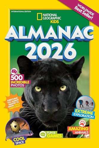 National Geographic Kids Almanac 2026 (International Edition) (NGK Almanac) [ペーパーバック] [2025] National Geographic Kids