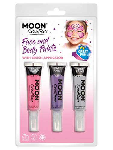 Moon Creations Face & Body Paints and Brush
