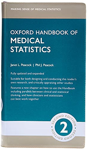 Oxford Handbook of Medical Statistics (Oxford Medical Handbooks)