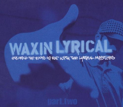 CD cover for “Waxin Lyrical 2” featuring a hand and person in blue.