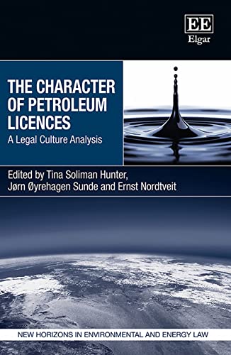 The Character of Petroleum Licences : A Legal Culture Analysis