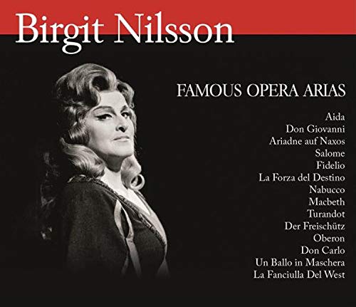 Birgit Nilsson - Famous Opera Arias [Birgit Nilsson] [Bluebell: 7330658514301] [CD]