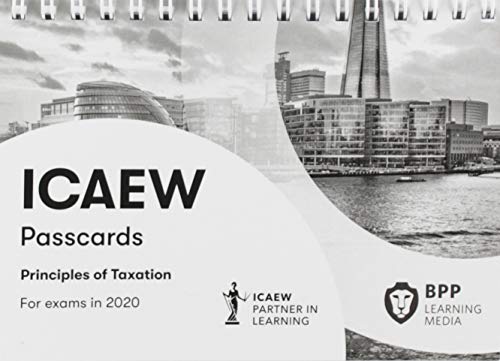 ICAEW Principles of Taxation: Passcards