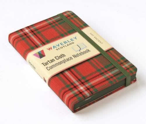 Waverley (M): Hay AncientTartan Cloth Commonplace Notebook (Waverley Genuine Scottish Tartan Notebook)