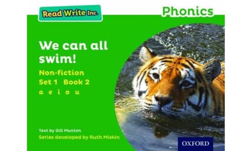 Read Write Inc. Phonics: Green Set 1 Non-fiction 2 We Can All Swim!