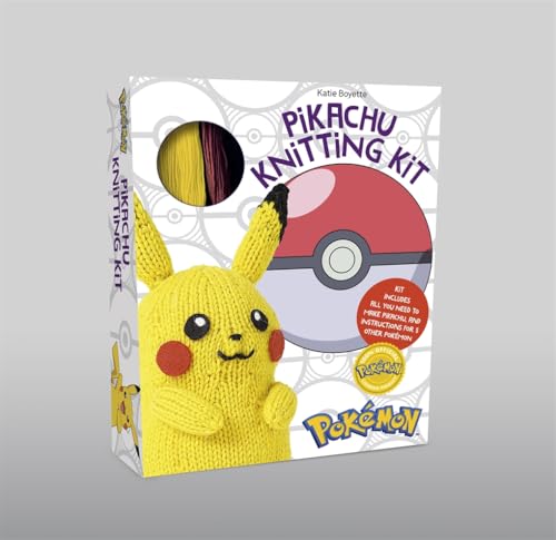 PokeMon Knitting Pikachu Kit : Kit Includes All You Need to Make Pikachu and Instructions for 5 Other PokeMon