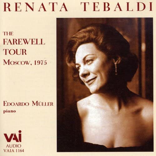 Alessandro Scarlatti - Renata Tebaldi - The Farewell Tour (Moscow, 1975) [IMPORT] [CD]