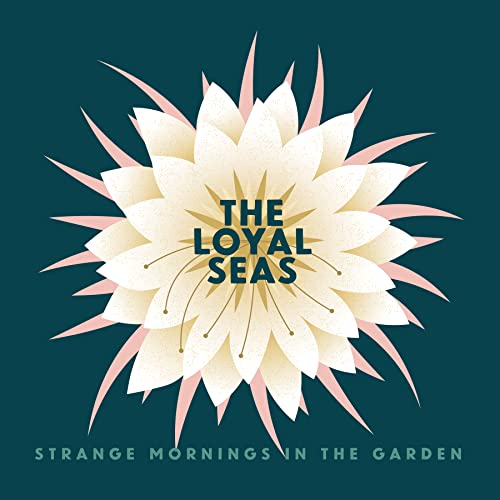 CD cover with a stylized white and pink floral illustration.