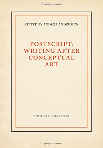 Postscript: Writing After Conceptual Art