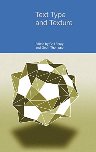 Text Type and Texture