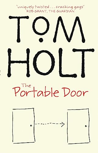 Small portable door, likely a prop or model, with a simple frame and surface.