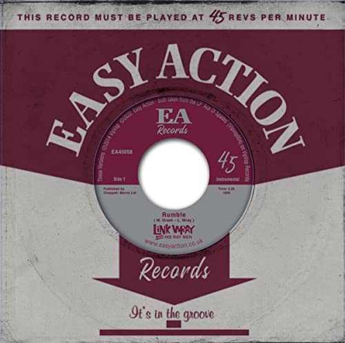Link Wray And His Ray Men - Rumble/Raw Hide [7"] [VINYL]