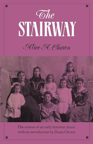 Book cover for “The Stairway” featuring a vintage photograph of women.