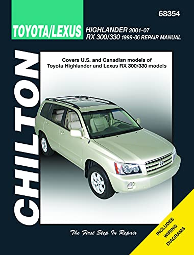 Toyota Highlander &amp; Lexus Rx-330 99-07 (Chilton)