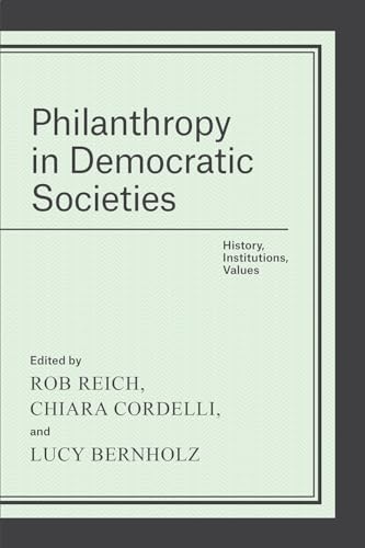 Philanthropy in Democratic Societies: History