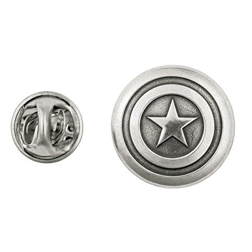 Captain America Shield Lapel Pin