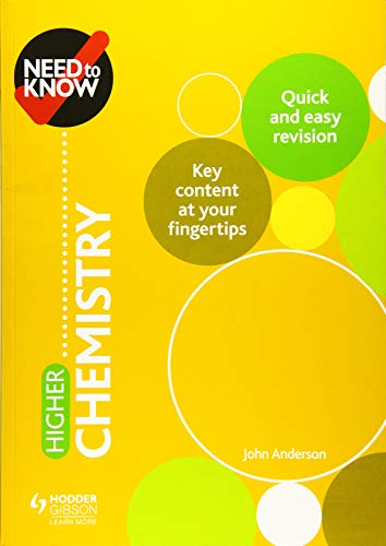 Need to Know: Higher Chemistry (Need to Know Higher Level)