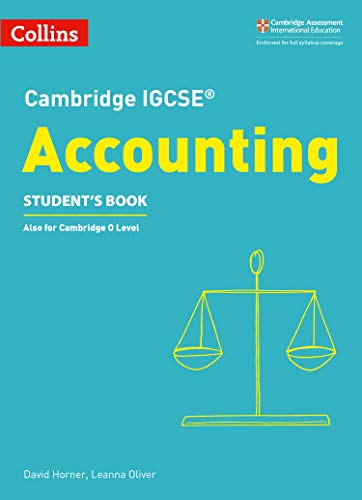 Cambridge IGCSE™ Accounting Student's Book (Collins Cambridge IGCSE™) (Collins Cambridge IGCSE (TM))