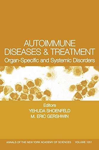 Autoimmune Diseases and Treatment: Organ-specific and Systemic Disorders