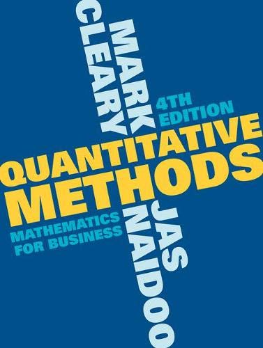 Quantitative Methods