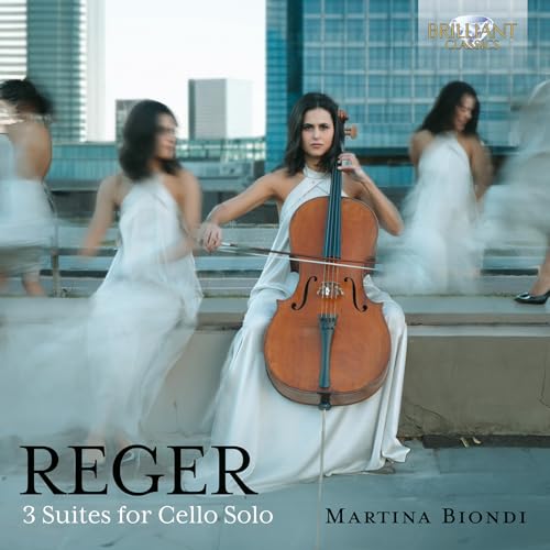 Martina Biondi - Reger: 3 Suites For Cello Solo [CD]