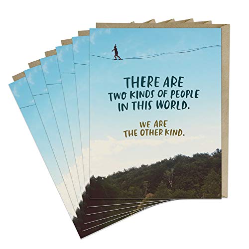 6-Pack Em & Friends Two Kinds of People Card