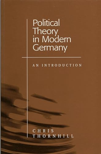 Political Theory in Modern Germany