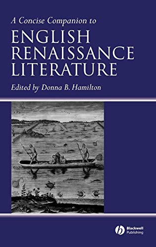 A Concise Companion to English Renaissance Literature