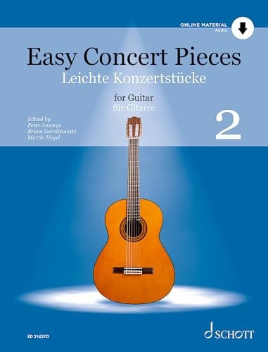Easy Concert Pieces : Vol. 2. guitar.