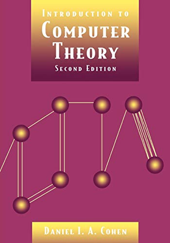 Introduction to Computer Theory 2E
