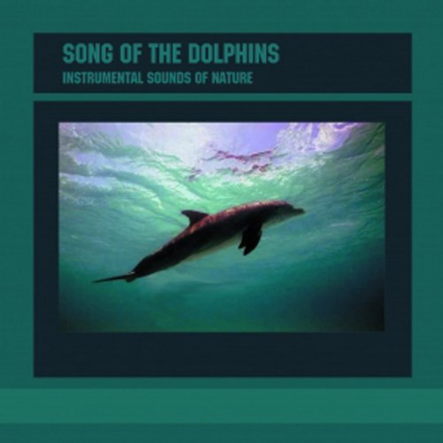 CD cover with a dolphin swimming underwater, teal and black border.
