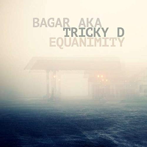 CD cover for Tricky D’s “Equanimity” with foggy temple image.