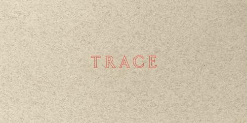 Beige textured background with the red word "TRACE" centered.