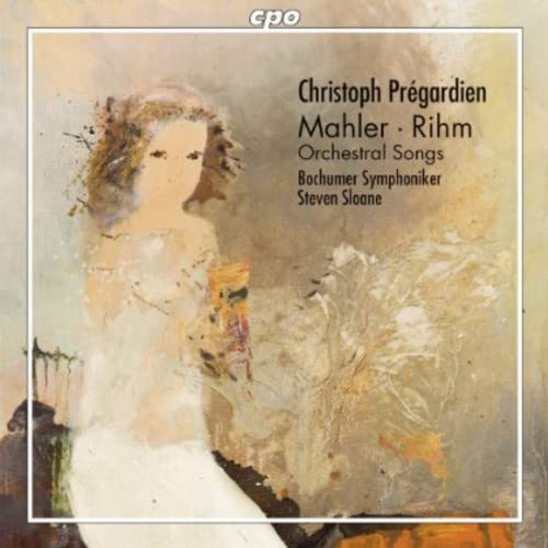 CD cover with abstract painting of a woman and text details.