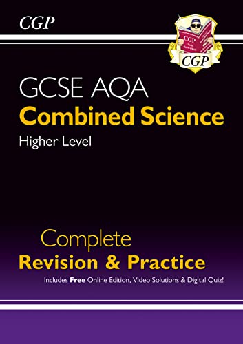 GCSE Combined Science AQA Higher Complete Revision & Practice w/ Online Ed, Videos & Quizzes (CGP AQA GCSE Combined Science)
