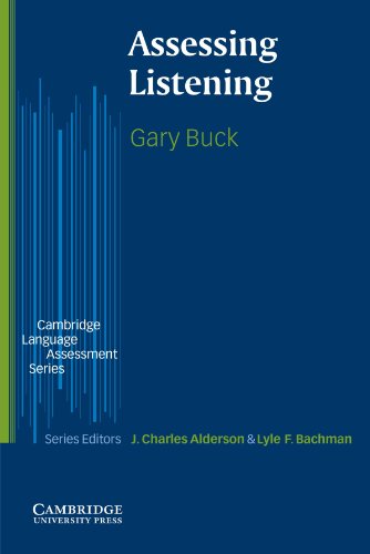 Assessing Listening (Cambridge Language Assessment)