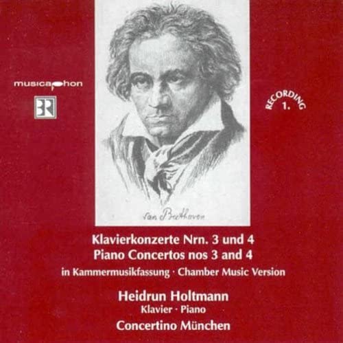 CD cover featuring a portrait of Beethoven and text details.