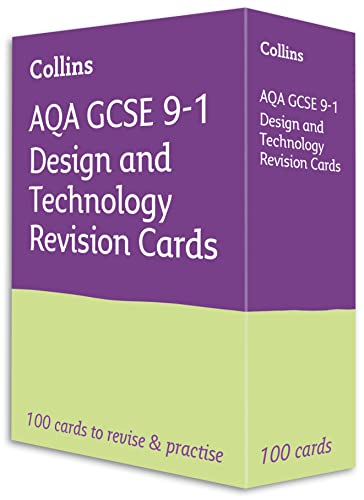 Revision Card Layout AQA GCSE 9-1 Design & Technology Revision Cards: Ideal for the 2024 an ...