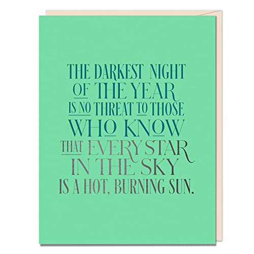 6-Pack Elizabeth Gilbert for Em & Friends The Darkest Night Card