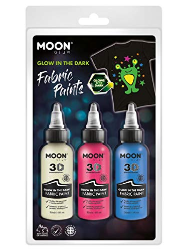 Moon Glow - Glow in the Dark Fabric Paint