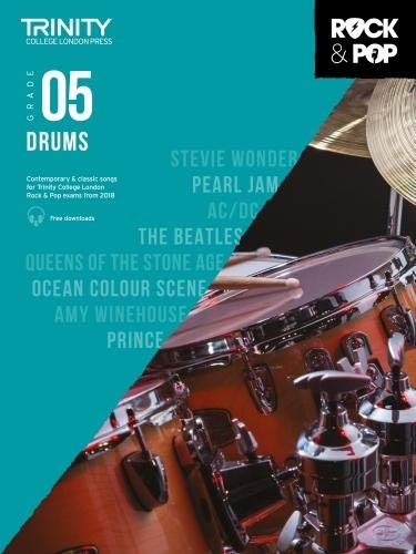 Trinity College London Rock & Pop 2018 Drums Grade 5 (Trinity Rock & Pop)