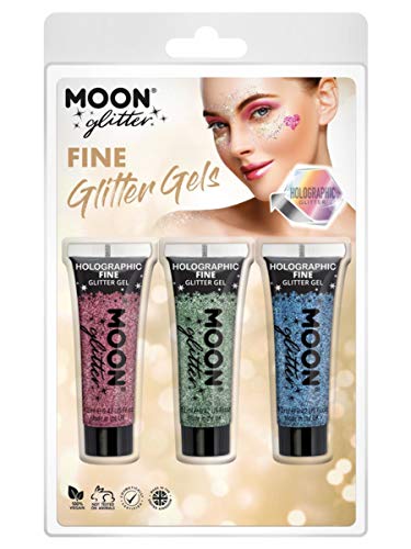 Moon Glitter Holographic Fine Glitter Gel