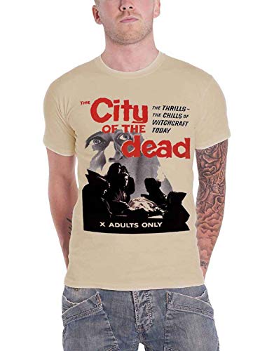 Plastic Head Horror City of the Dead Men's T-Shirt Off White Small