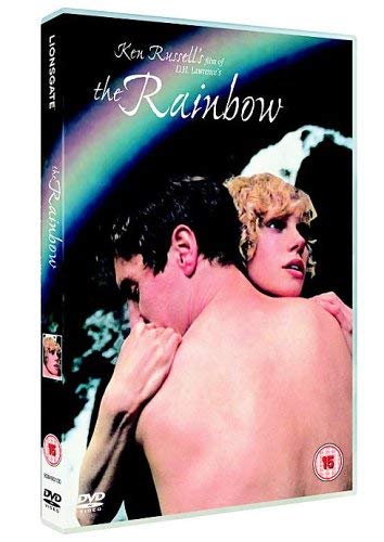 DVD cover for "The Rainbow" depicting two people embracing.